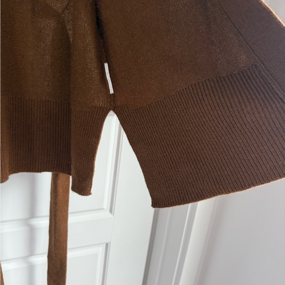 Theory Belted Cashmere Cardigan - Picture 3 of 8